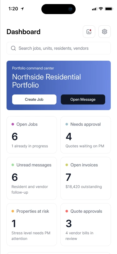 Liberty Military Housing app screenshot
